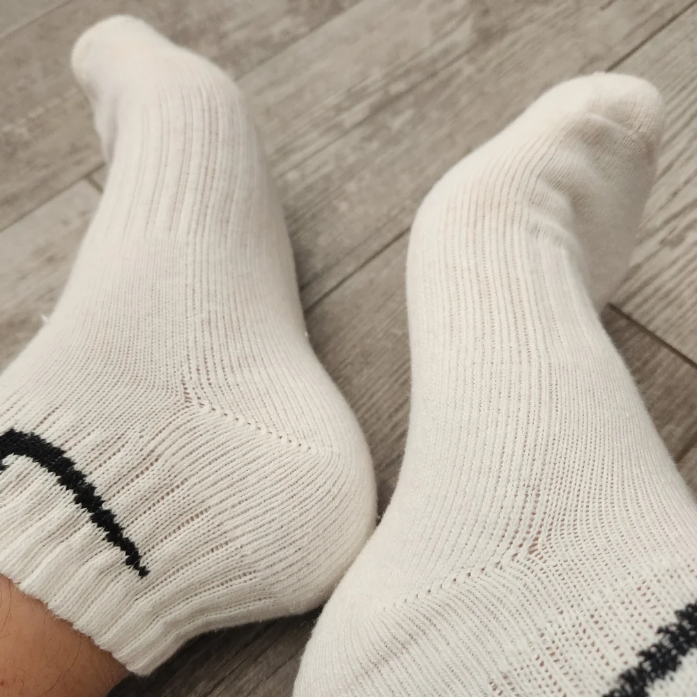 Men's Nike White Athletic Ankle Socks